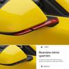 For Ford Mustang GT 2026 2026 Carbon Fiber Rearview Mirror Strip Trim Anti-collision Sticker Car Exterior Protect Accessories