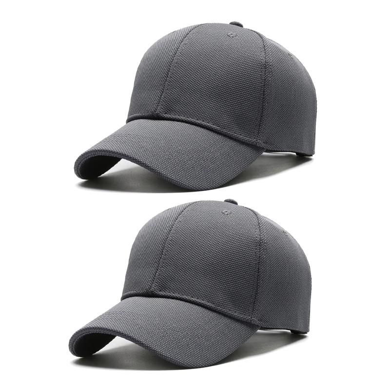 Pineapple Cloth Light Plate Simple Hat Men's Casual Baseball Cap Fashion Visor Hat Minimalist Female Cap, Big Head Circumference