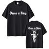 Jesus Is King Graphic T-shirt Christian Religious Short Sleeve T-shirts Summer Men Women Fashion Gothic Rock T Shirt Streetwear