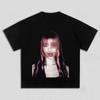 Summer Portrait Pattern Printed Pure Cotton Tshirt For Unisex And Unisex Fashionable Pure Cotton Tshirt Versatile Casual Wear