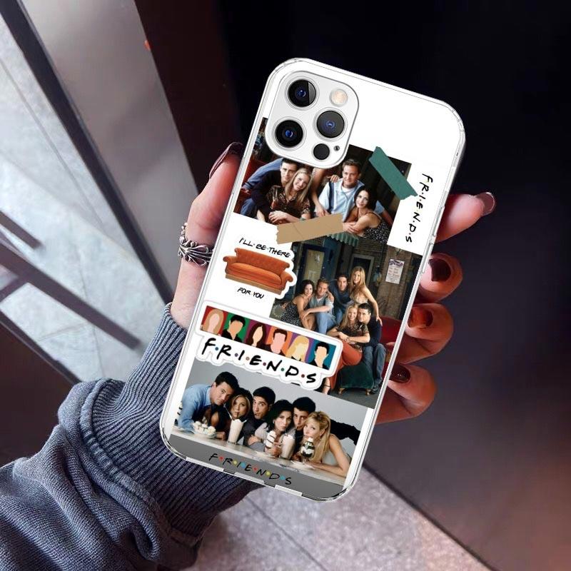 Friends Tv Show Funny Family Phone Case For iPhone 17 Air 16 15 Pro Max 14 Plus 13 Mini 12 11 Cover 7 8 SE Silicone Shell Print