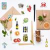100Pcs Vintage Mediterranean Tomato Food Aesthetic Stickers Cartoon Toys Decals For Suitcase Guitar Waterproof Sticker