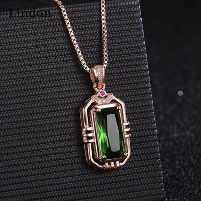 Lindon Collar de Mujer Colgante Aleación de Cobre Circón Regalo de Moda