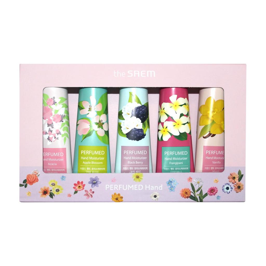 Popular Hand Cream Gift for The Saem Perfumed Hand Gift Set Perfumed Hand Women 5-Piece (5 Moisturizers)