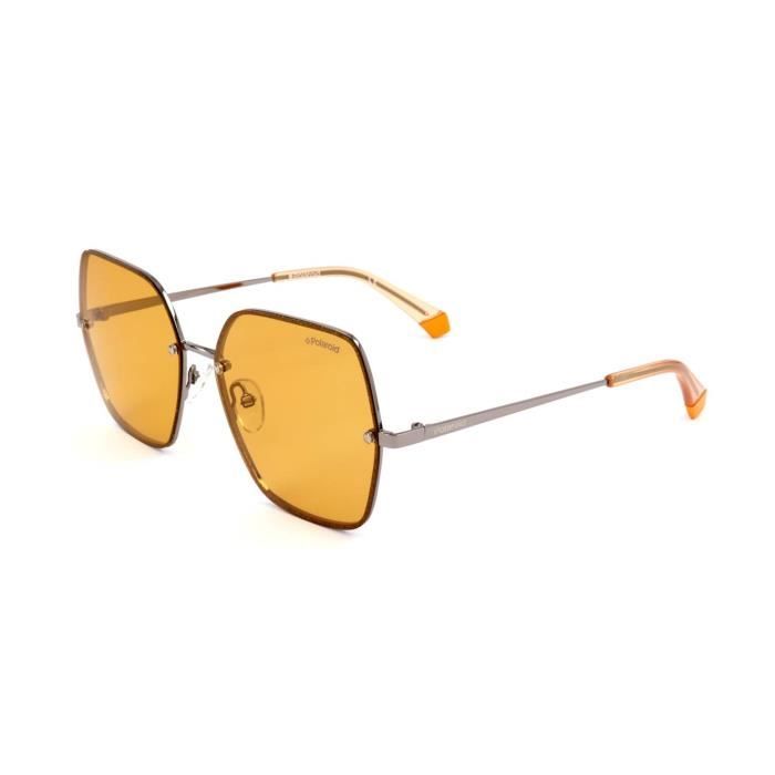 Lunettes de soleil aviateur femme Polaroid PLD 4091/S KWY RUTH ORAN en acier inoxydable