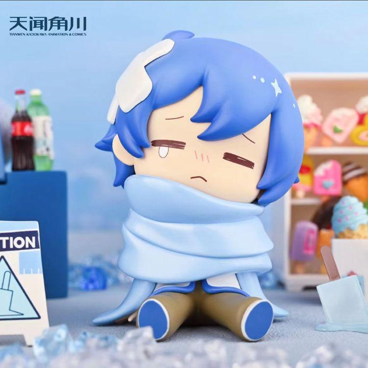 Hatsune Miku Animation Game Peripheral Toys Fall Over Q-Version Anime Figures Action Model Collection Kaito Meiko Lin Len Luka