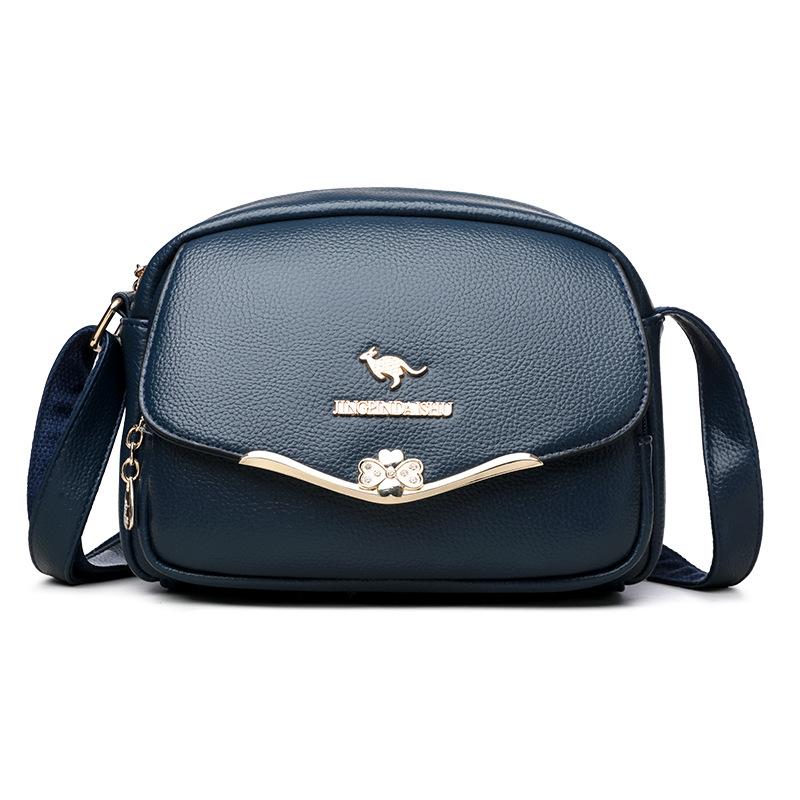 Fasjonabel mammapose liten firkantet veske trendy og high-end crossbody enkel skulder veske