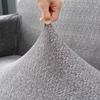 Solid Color Textured Sofa Cover, Full Cover, Elastic Sofa Cover, Vip Four Seasons Universal Combination, Vip Sofa Cushion