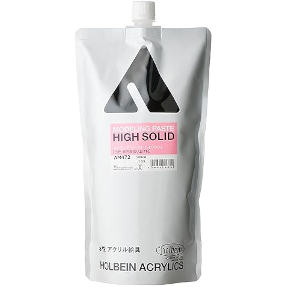 HOLBEIN ACRYLIC MEDIUM AM472 900ml MODELING PASTE HIGH SOLID〈WHITE HIGH DENSITY BOOSTING MATERIAL...