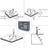 Cnc 2 Axis Digital Readout Scale Dro Linear Machine For Mill Lathe Bridgeport