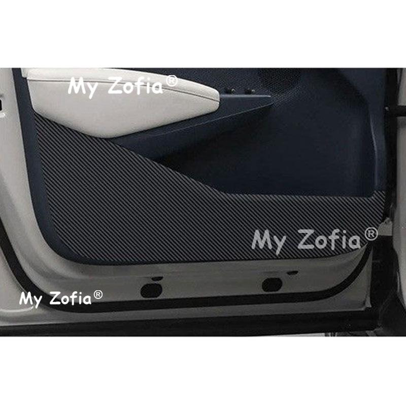 Leather Car Door Anti-Kick Pad Inner Door Sill Plate Anti-Dirty Protective Cover Auto Interior Accessories For Zeekr X 2026 2027