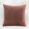 Solid Velvet Pillow Cushion Cover Home New Year Decorative 40*40/45*45/50*50/55*55/60*60cm Kussenhoes Housse De Coussin Cojines