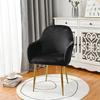 Velvet  Chair Cover Home Chair Cover Factory Cushion Case Cover Dining Chair Cover High Armrest Elastic Office Chairs Cover Solid Color Velvet
