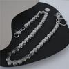 Punk Pants Chain Silver Metal Trousers Chain Hip Hop Style Waist Chain  for Men and Women