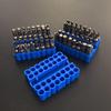 32 Slot Screwdriver Bit Storage Rack Set, 1/4Inch Hex Bit Holder PVC Bit Rack, 4 Piece Tool Drawer Storage for Daily Use
