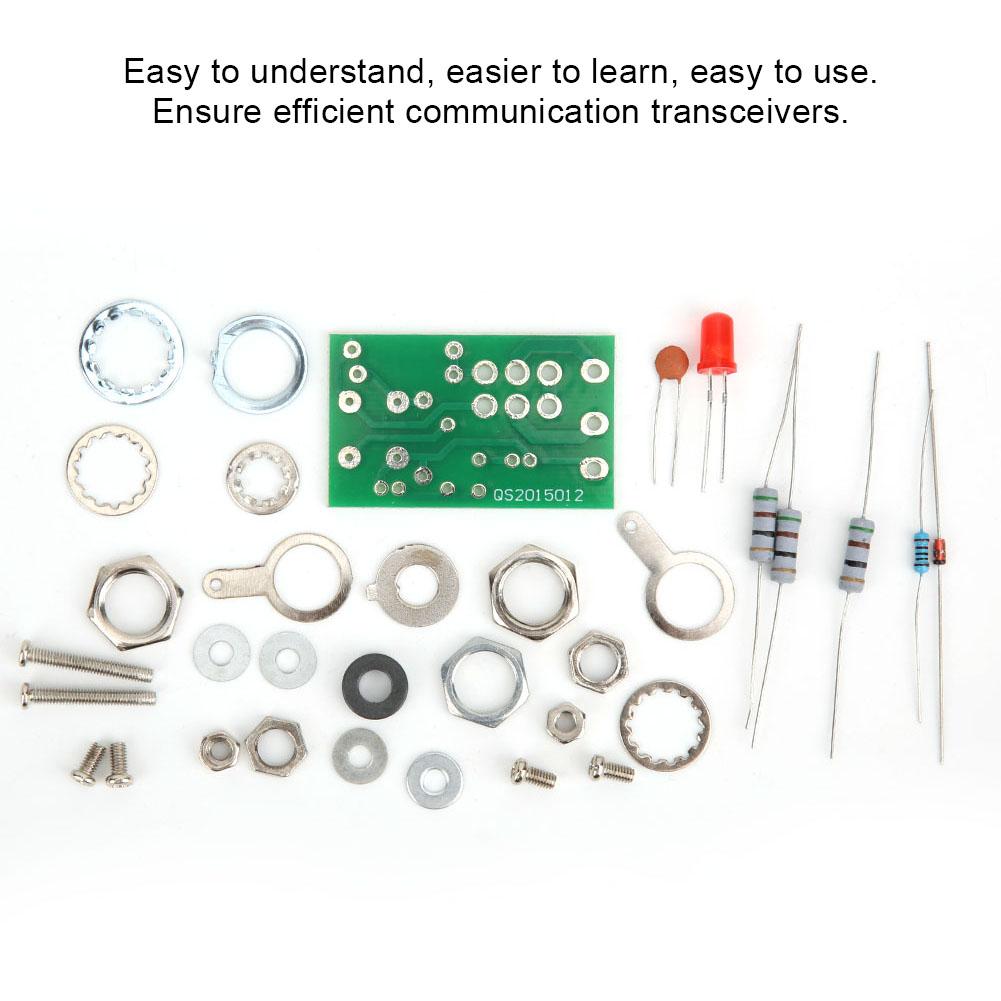 Kit Sintonizzatore d'Antenna 130Mhz Fai da Te Manuale Rapporto Onde Stazionarie di Tensione Modulo di Sintonizzazione