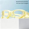 Adult Swimming Goggles Anti Fog HD Waterproof Oversized Frame Adjustable Strap for Men Women Beach Swim