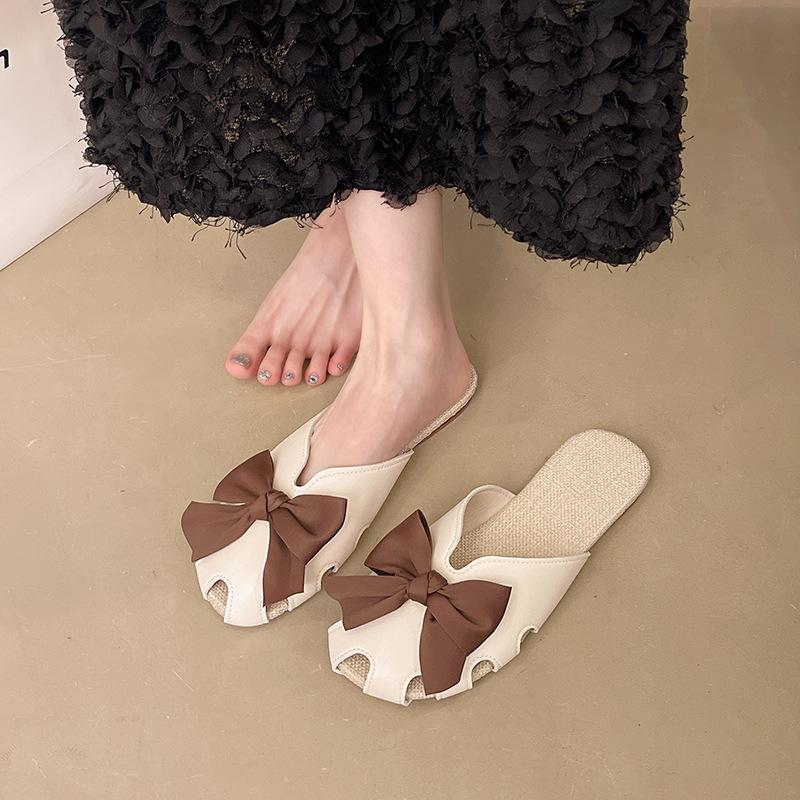 Slippers Women's Outerwear Bag Head Slippers 2025 New Slippers Hole Shoes Women's Outerwear Student Women's Cool Slippers