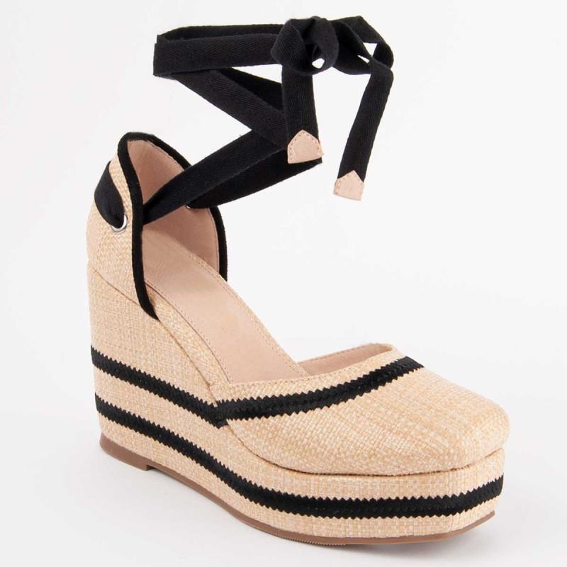 Alpargata De Cuña Para Mujer. Montevita Balenci11 102989