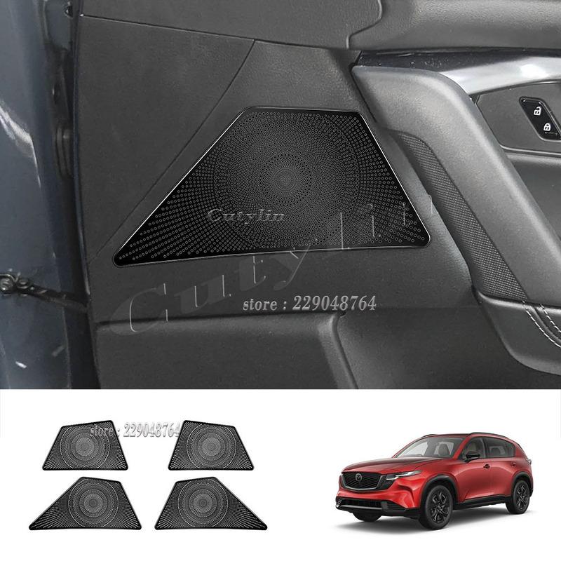 For Mazda CX-5 CX5 2026 2027 Car A Pillar 4 Door Speaker Decor Cover Audio Horn Loudspeaker Cover Frame Interior Accessories