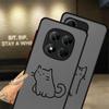 Cute Cartoon Cat Case for Xiaomi Redmi Note 14 11 12 13C 10 9S A4 14C 13 Pro Plus Funda Back Phone Cover