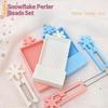 2.6Mm Fuse Bead Art Needle Tweezer Tray Kits Creative Diy Fuse Beads Picking Tray Kit Montessori Toy Bead Storage Diy Accessor