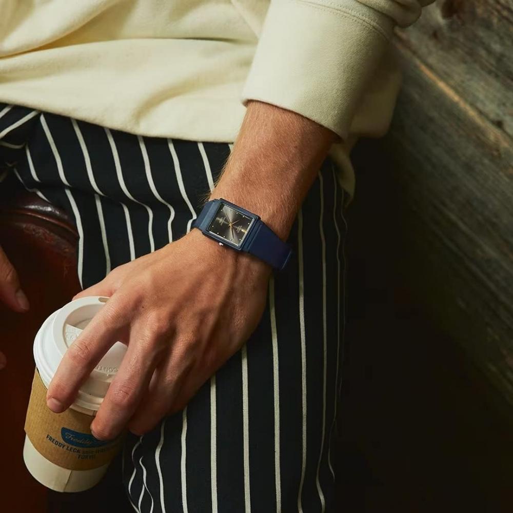 Casio Analog Watch Unisex Matte Navy Mq 38uc 2a1