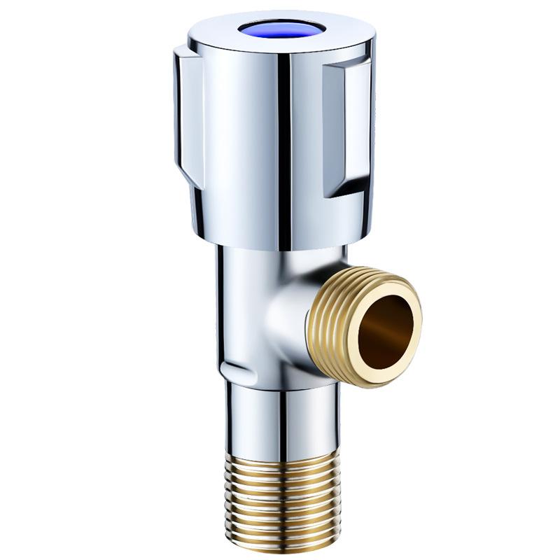 Hot and cold water valve Large flow one in two out globe valve