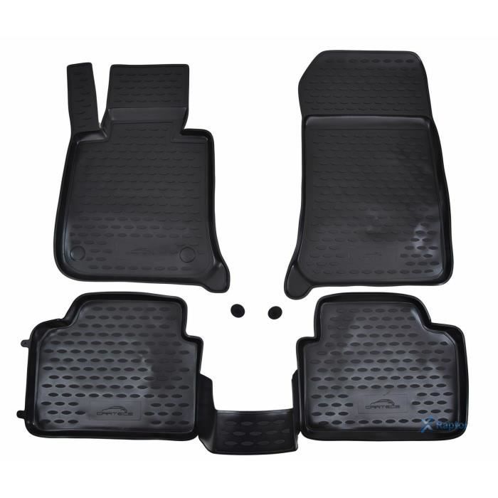 J&J AUTOMOTIVE | Tapis De Sol En Caoutchouc 3D Exclusive Pour Bmw 3 Série E90, E91 2005-2012