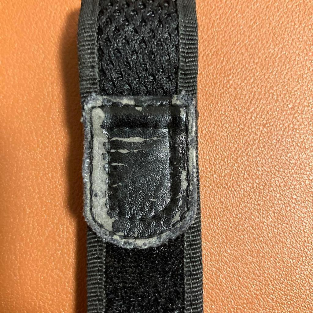 Used LUMINOX genuine nylon strap, black