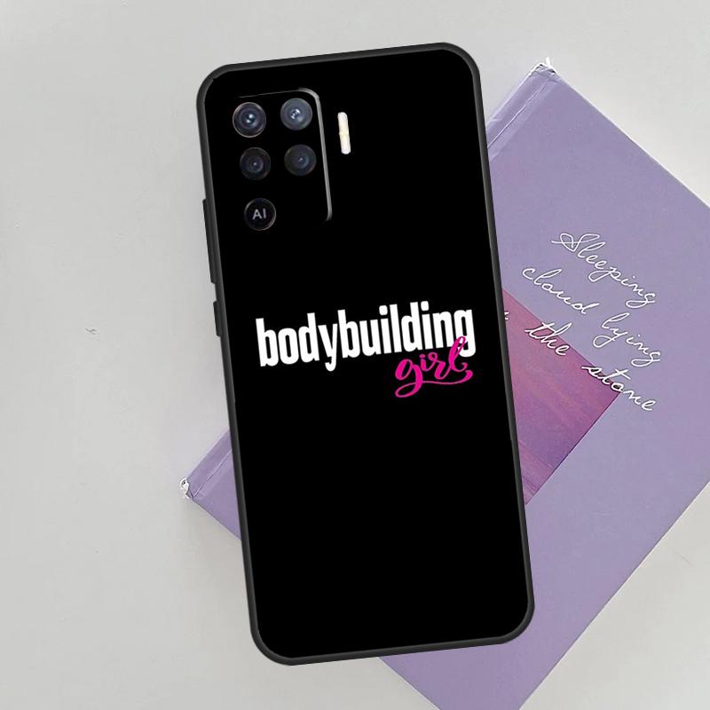 Fitness Girl Gym Case For Oppo A15 A16 A17 A52 A72 A76 A96 A74 A94 A53 A54S A57S A58 A78 A98 A77 Phone Cover