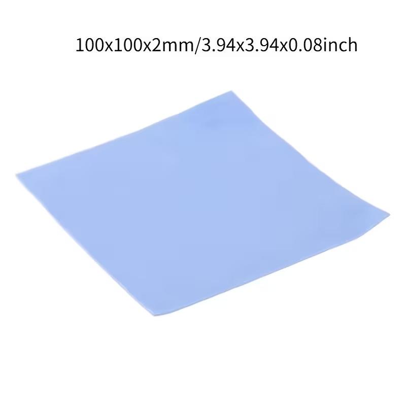 High Temperature Resistant Silicone Thermal Pad 6.0 W/mK Conductivity Efficient Heat Sink for Laptop Cooling System
