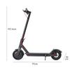 Foldable Adult Electric Scooter Electric Bike 350W Black Accessories Scooters Electric Bicycle