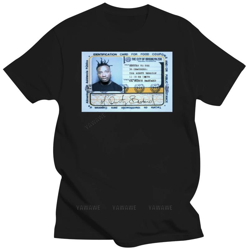 

Новий чорний чоловічий топ з коротким рукавом OLD SKOOL RAPPER ODB OL DIRTY BASTARD FOOD STAMP Футболка - КАСТОМНА РІДКІСНА АРТ унісекс футболка M