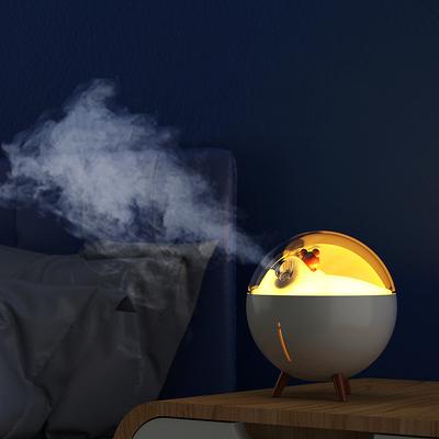 260ml Space Bear Air Humidifier Usb Water Mist Diffuser With Led Lamp For Home Room Silent Electric Ultrasonic Aroma Humidifier