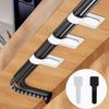 10pcs/pack Reusable Cable Organizer Self Adhesive Cord Rope Holders Desk Wire Winder Cable Tie Organizer Cord Protection Strapss