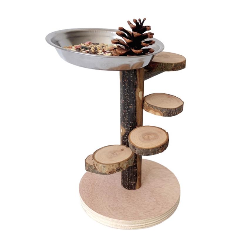 

Step Rotating Climbing Frame For Hamsters Detachable Pet Exercise Equipment With Wooden Platforms 1