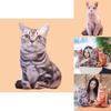 Cat Simulation 3d Plush Stuffed Toy Animal Doll Room Decoration Birthday Gift