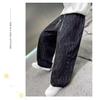 Boys' Fleece-Lined Corduroy Pants: Autumn/Winter 2025 Collection, Thickened One-Piece Casual Wear.