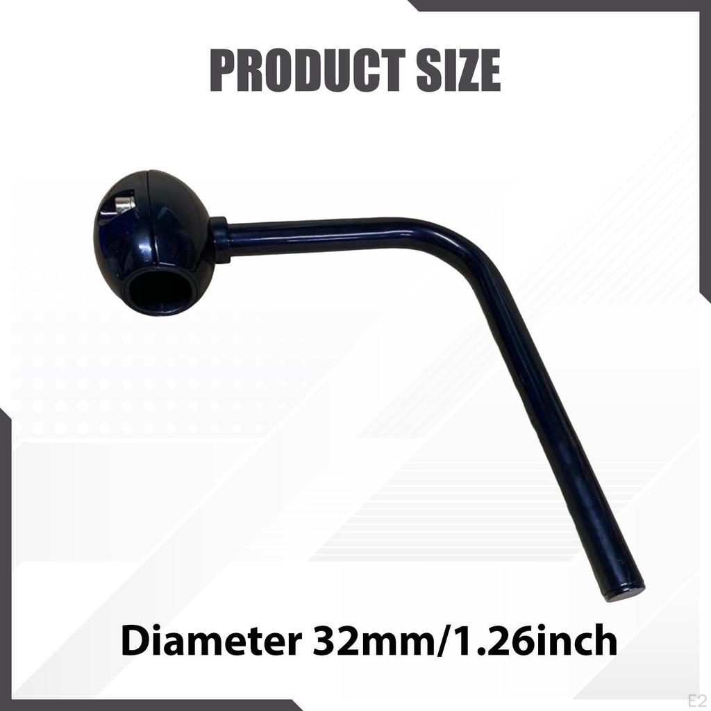 Excavator Mirror Bracket Holder Support Rod Equipment Maintenance Replaces Component L Arm