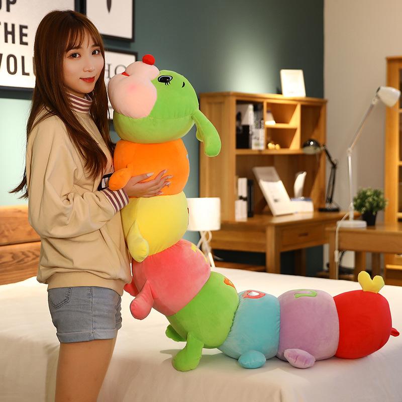 New Product Doll Caterpillar Plush Toy Creative Long Sleeping Pillow Large Rag Doll Birthday Gift