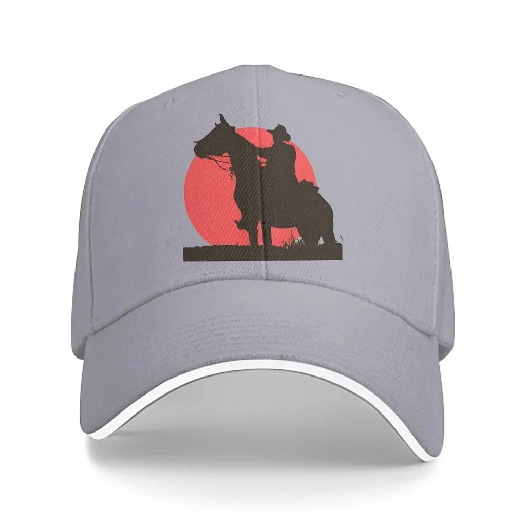 Horse Solid Color Baseball Caps Peaked Cap Yellowstones Dutton Ranch Sun Shade Hats Unisex Women