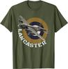 WW2 British Warplanes Lancaster Heavy Bomber T-Shirt. Premium Cotton Short Sleeve O-Neck Mens T Shirt New S-3XL