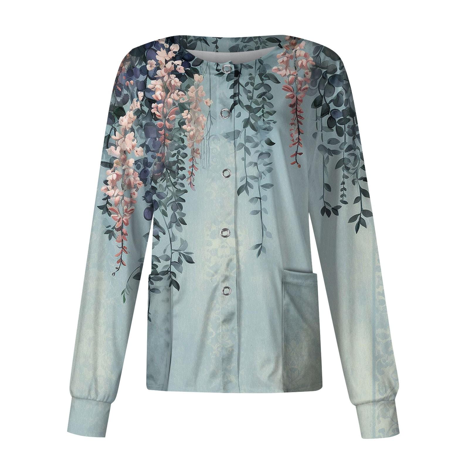 Женский однобортный защитный комбинезон с длинным рукавом и карманом — фото 6