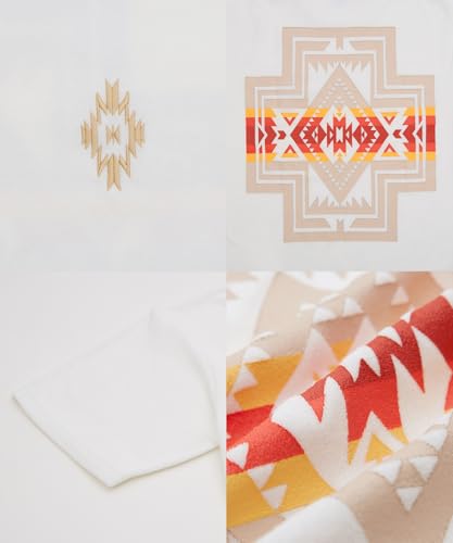 [IMPROVES] [SIDEWAYSTANCE] Native American Print Pile Short Sleeve T-Shirt