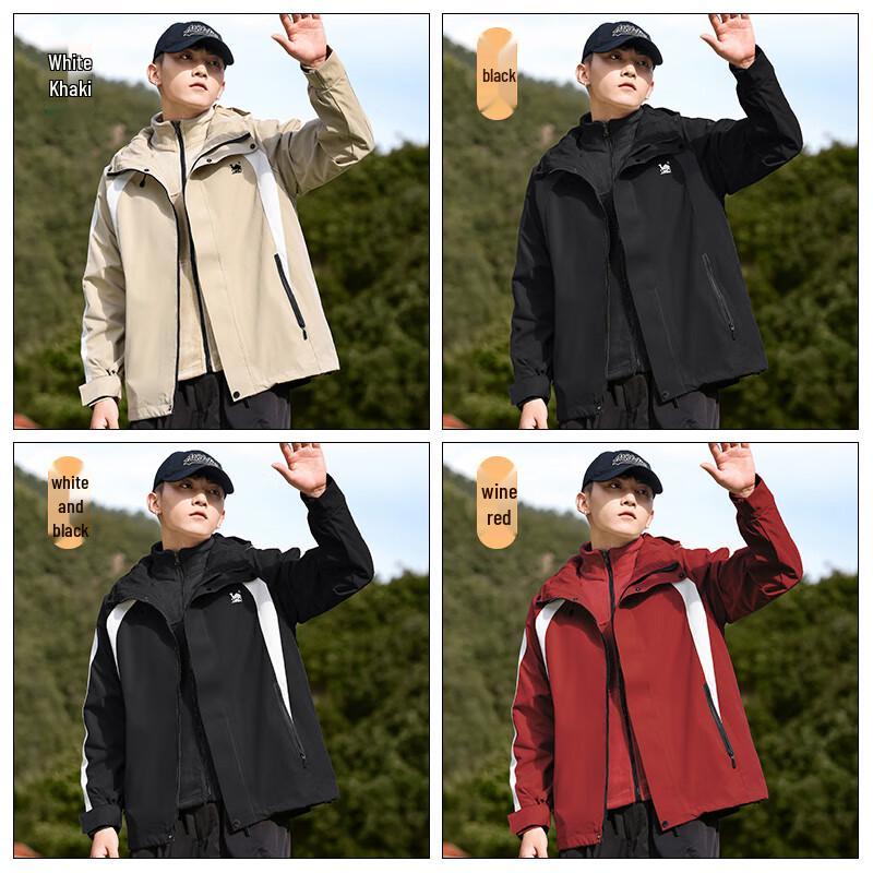 EASTERN CAMEL Unisex 3-in-1 Outdoor-Windjacke