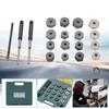 Seat Reamer Grinding Wheel Set Repair Cutter Tool Valve Seat Reamer Motorcycle Repair Displacement Cutter Valve Tool Set