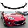 Front Bumper Lip Spoiler Bumper Splitter Diffuser Protector Body Kit Replacement for   MX-5 Miata NC 2009-2015