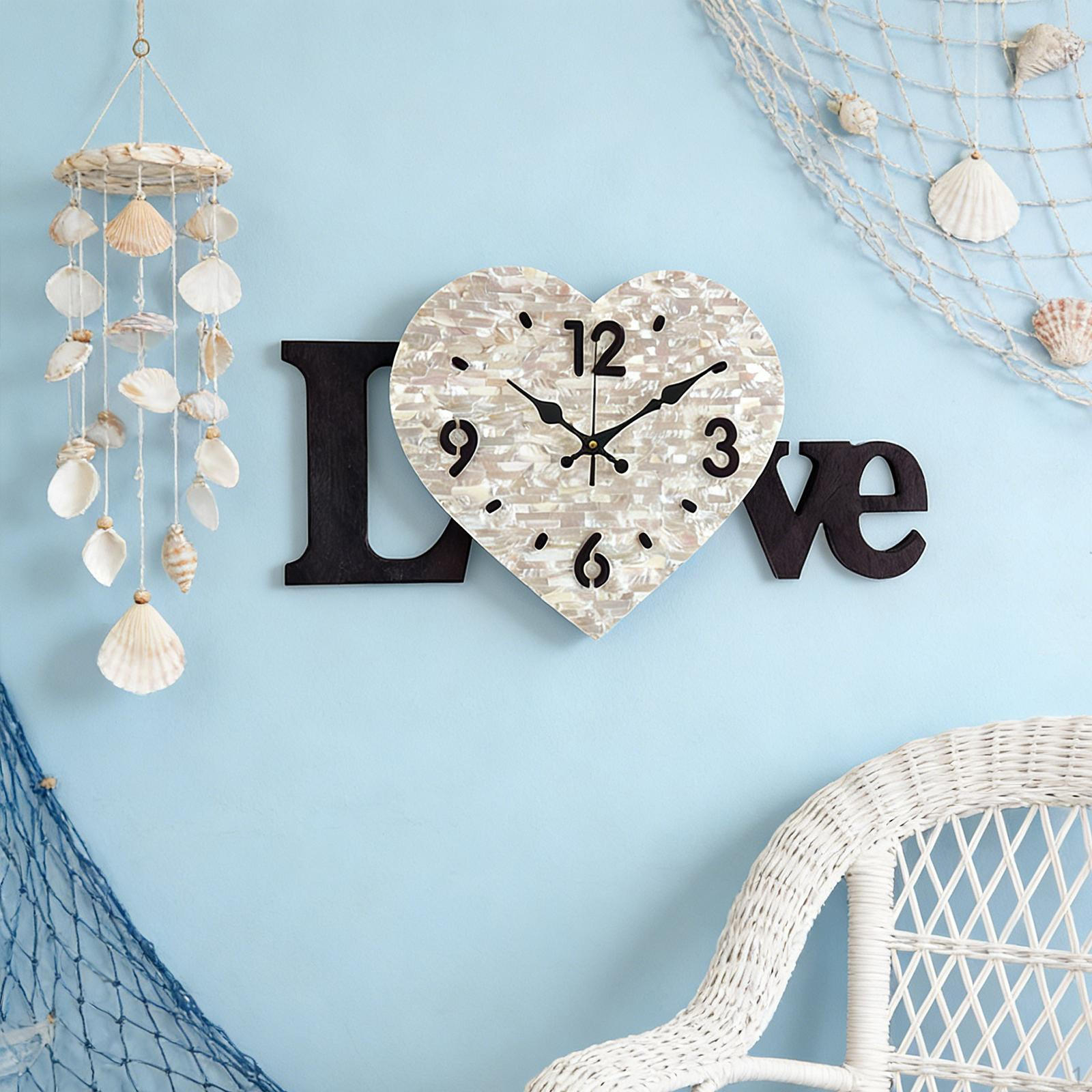 

Love Clock Valentine s Day Gift for Bedroom Indoor Dining Room