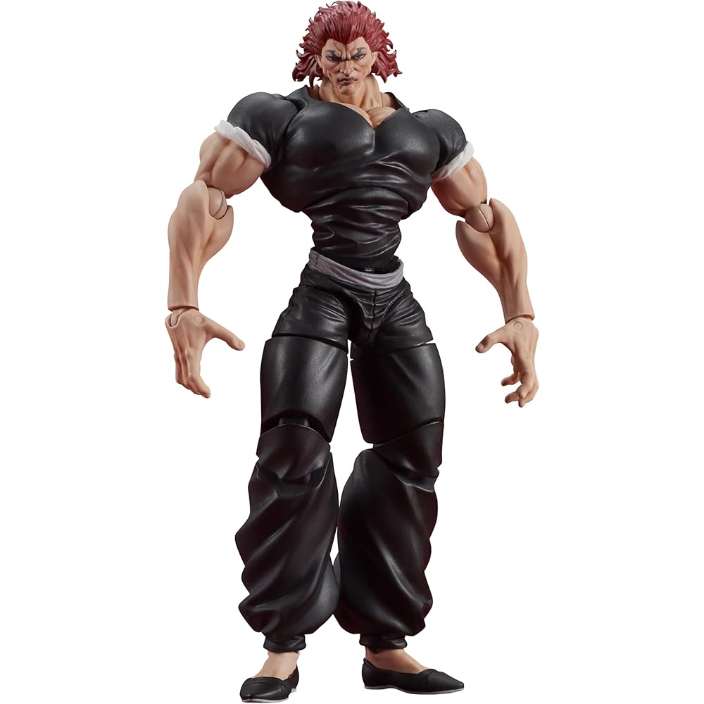 DIG DIGACTION Baki Hanma PVC Figure Yujiro Hanma 80mm Non-Scale Collectible Toy